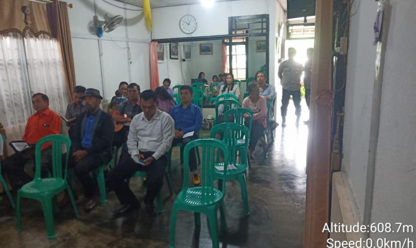 Polsek Lebong Selatan Jaga Perayaan Hari Paskah Isa Al Masih di Gereja GKII