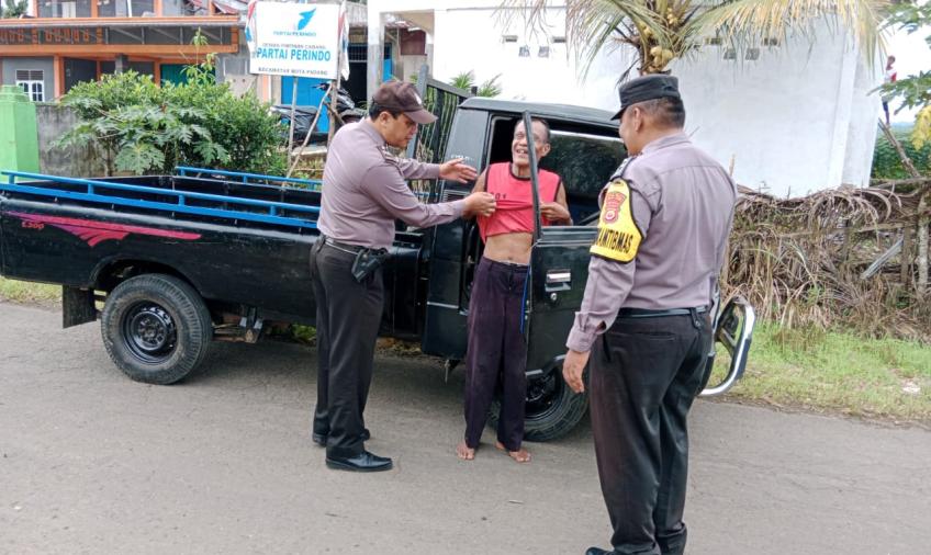 Polsek Kota Padang Razia Senpi di Jlaur Lintas Kotapadang - Curup