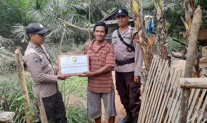 Polres Bengkulu Selatan Kembali Salurkan Bantuan Kemanusiaan