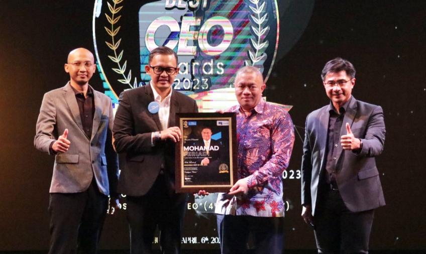Mohamad Feriadi Soeprapto Dinobatkan ke Empat Kalinya  sebagai Indonesia Best 50 CEO Awards 2023 
