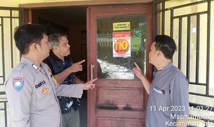 Polres Seluma Sosialisasi Hot Line 110 di Wilayah Hukumnya