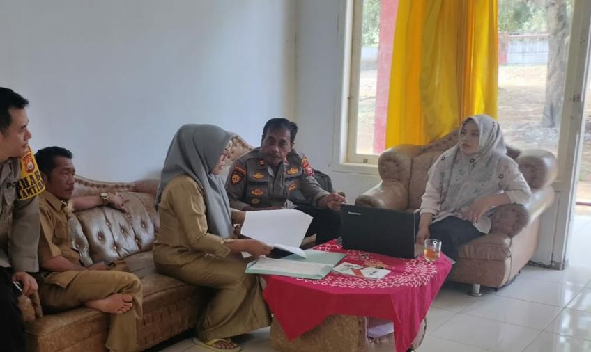 Kapolsek Lais Sambangi Dan Koordinasi Dengan PPK Air Padang