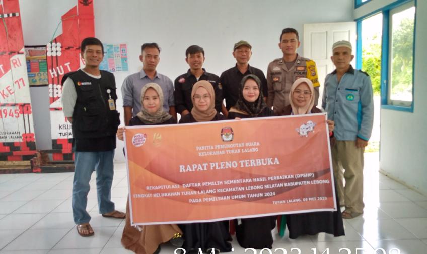 Bhabinkamtibmas Briptu Rajabsi Andika, Hadiri Rapat Pleno Terbuka DPSHP  