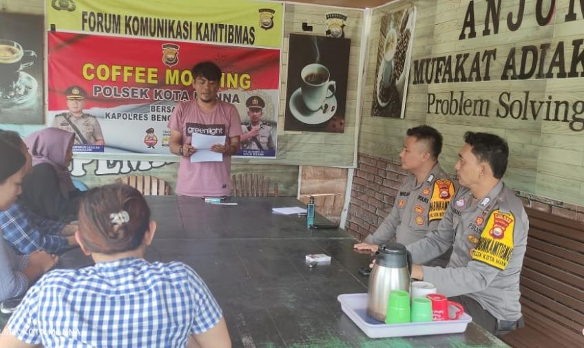 Bhabinkamtibmas Polsek Kota Manna Lakukan Problem Solving
