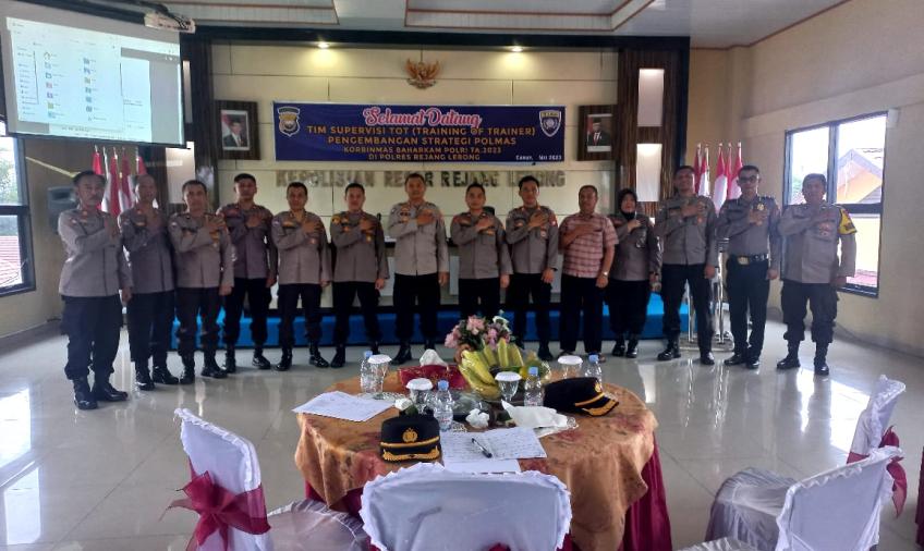 Program Polisi RW, Wakapolres dan Kasat Binmas  Ikuti TOT Pengembangan Strategi Polmas 