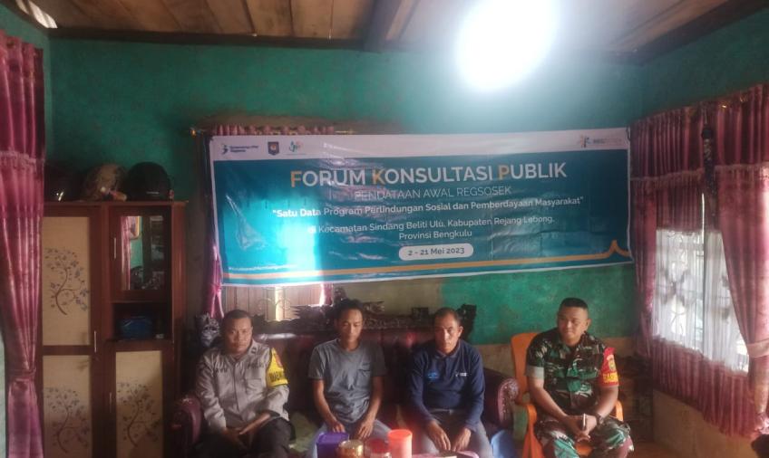 Polsek Padang Ulak Tanding, Hadiri Forum Konsultasi Publik