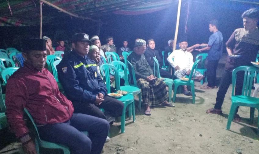  Bhabinkamtibmas Takziah Ke Rumah Warga Yang Mengalami Kedukaan