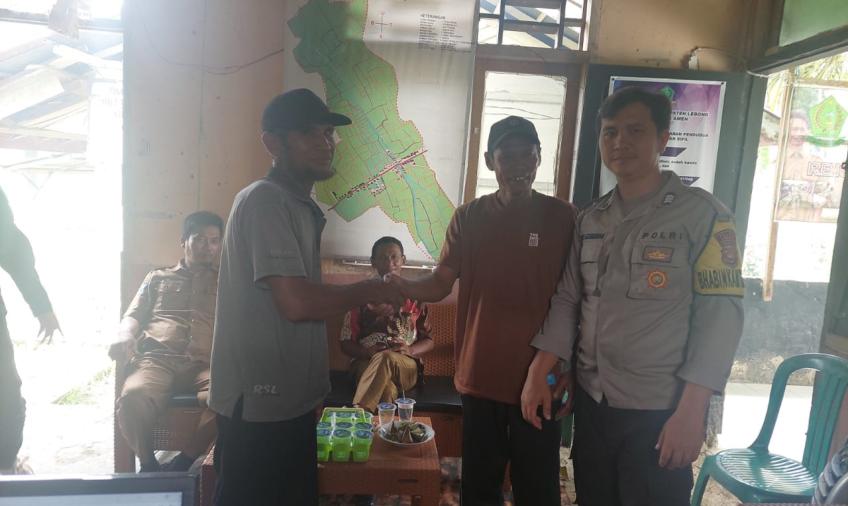 Warga Berkelahi Didamaikan Bhabinkamtibmas Polsek Lebong Utara