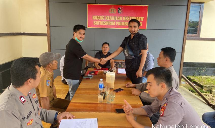 Satreskrim Polres Lebong Gelar Restoratif Justice