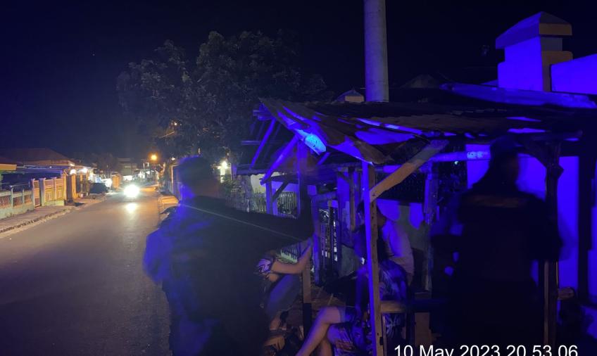 Cegah Kejahatan, Sat Samapta Polres Rejang Lebong Patroli Malam