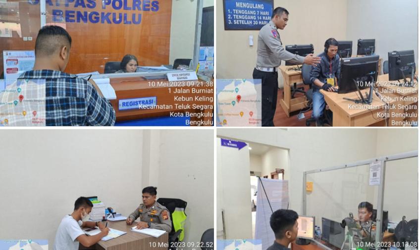  Loket Pendaftaran SIM Delivery Si Manis Fatmawati