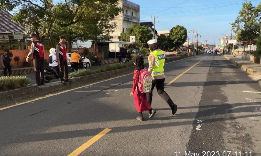 Jaga Ketertiban, Polres Rejang Lebong Tingkatkan Pengaturan Pagi