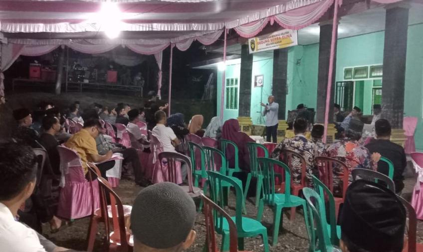 Polsek Pino Berikan Laksanakan Pengamanan Kegiatan Buji'an Dusun