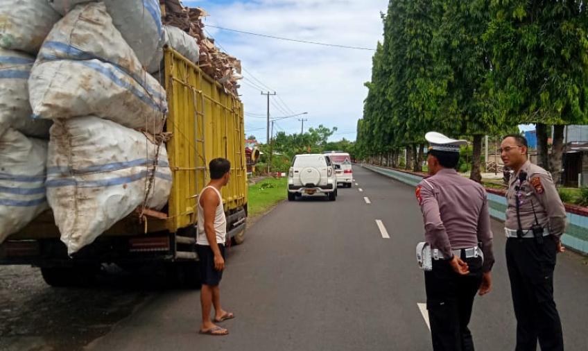 Sat Lantas  Polres BU Tegaskan Penertiban ODOL Dengan Humanis