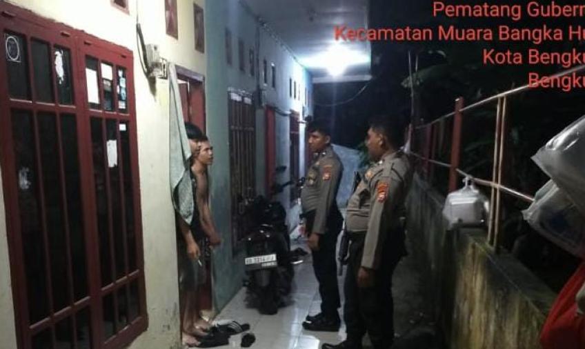 Antisipasi Kejahatan C3, Patroli KRYD Sat Samapta Polresta Bengkulu Sasar ke Pemukiman dan Penghuni Kost
