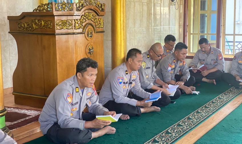 Tingkatkan Ketaqwaan, Polres Bengkulu Selatan Gelar Binrohtal