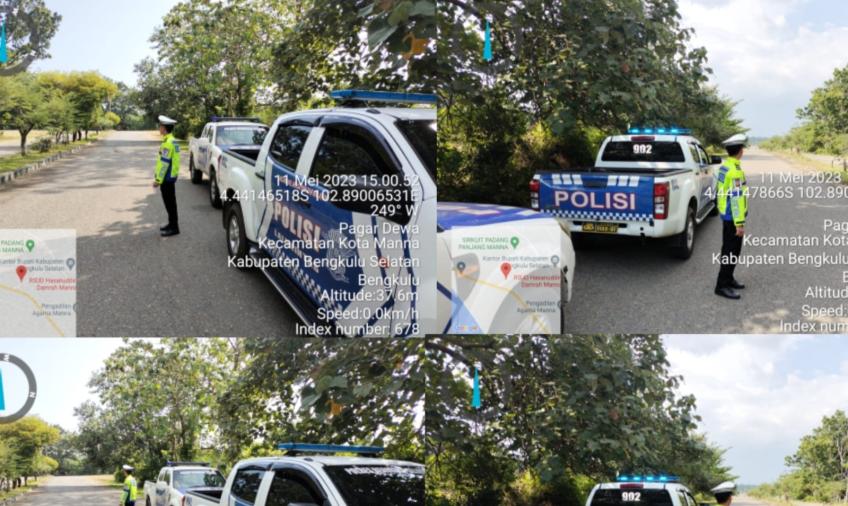 Antisipasi Bali Dan Knalpot Brong, Sat Lantas Polres BS Rutinkan Patroli