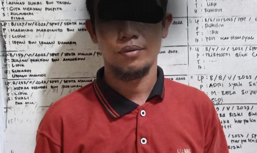 Pelaku Penganiayaan Berhasil Diamankan Polsek Kota Manna