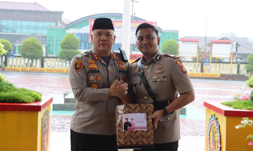 Kapolres Rejang Lebong Pimpin Sertijab Kasat Reskrim dan Resnarkoba
