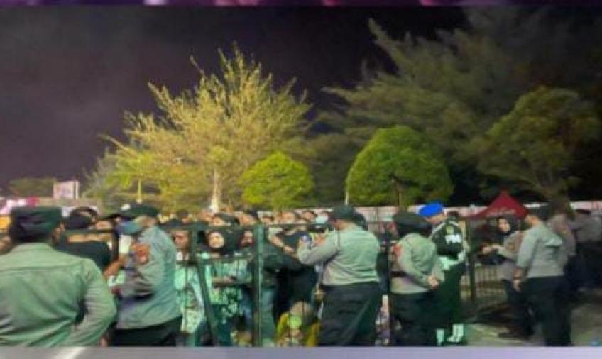 Polresta Bengkulu Sukses Amankan Konser Band Papan Atas  Dewa-19, Tipe-X dan Andra The Backbone