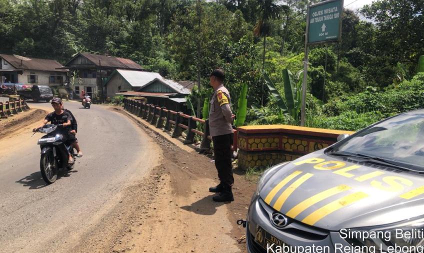 Antisipasi Tindak Pidana, Polsek Sindang Kelingi Patroli Rutin