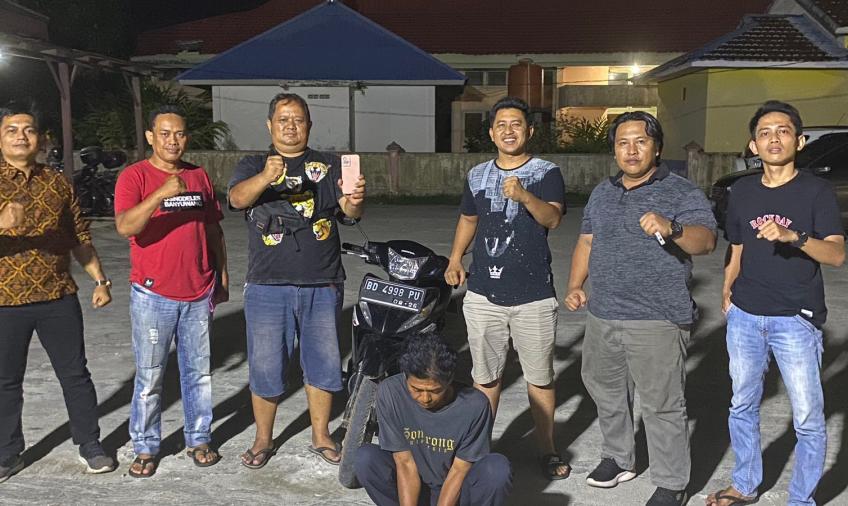 Terduga pelaku berhasil ditangkap bersama barang bukti
