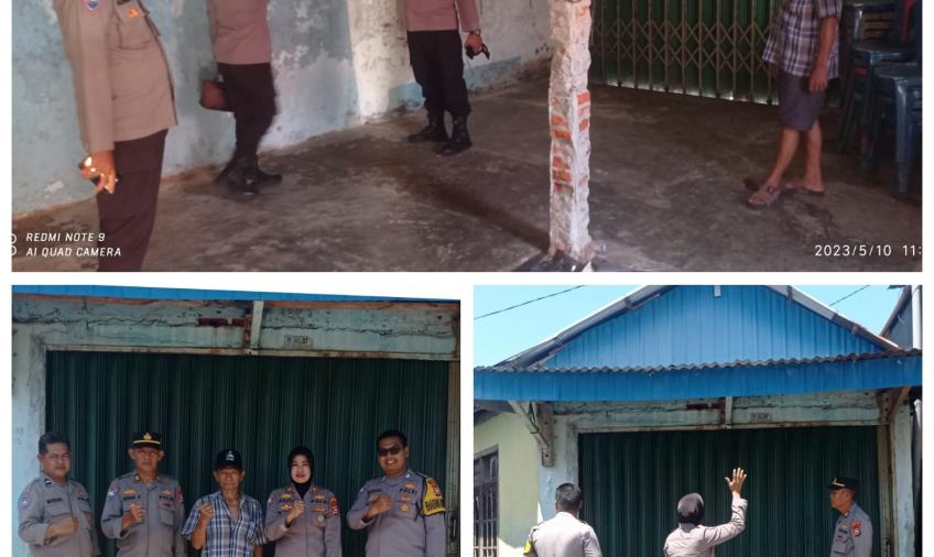 Polresta Bengkulu Melakukan Pengecekan Rumah Bhabinwil Kelurahan Pasar Baru