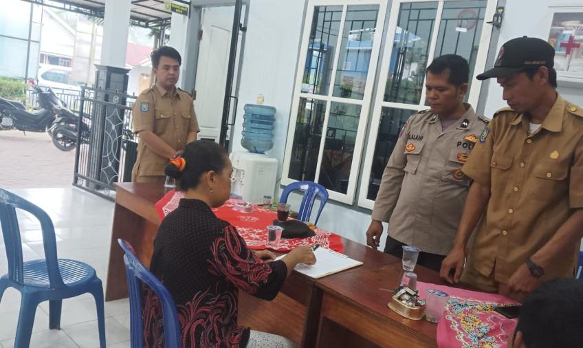 Mediasi Permasalahan KDRT, Bhabinkamtibmas Polsek Kabawetan Gelar Problem Solving 