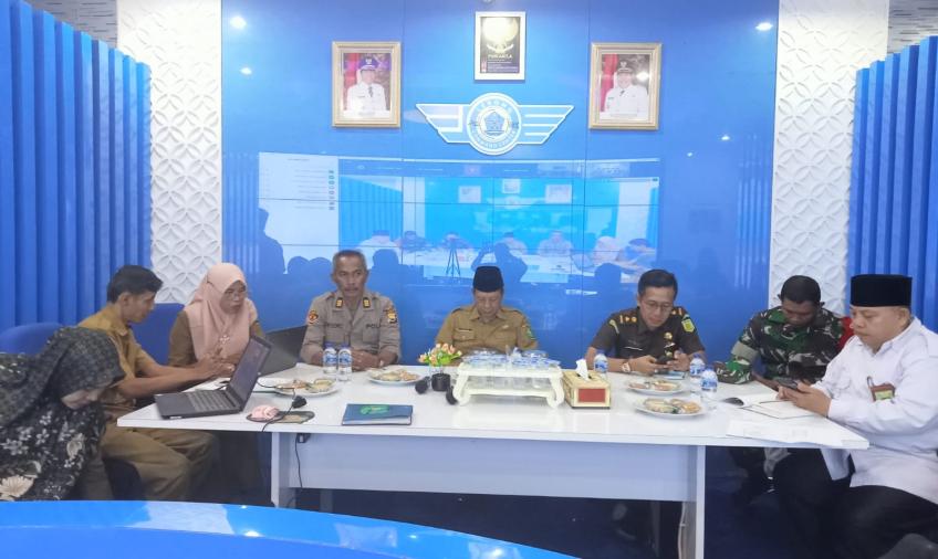 Kabag Ops Polres Lebong Hadiri Penilaian Kinerja Pra Verifikasi Penanganan Stunting 