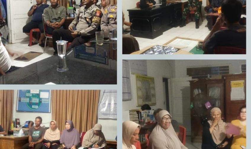 Santer Isu Ayah Hamili Anak Kandung, Bhabinkamtibmas Polsek Teluk Segara Turun Memediasi