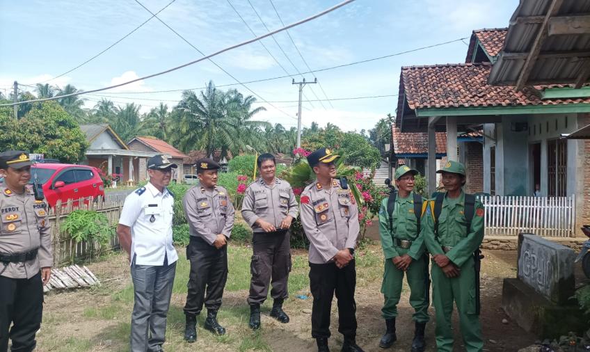 Kapolres Kaur Cek Persiapan Personel Pengamanan Perayaan Kenaikan Isa AL-Masih di Gereja GPDI Sawang 
