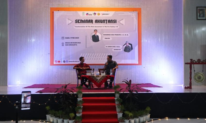 FEBI UIN RM Said Surakarta Hadirkan Dosen UNUSIA dalam Seminar Akuntansi