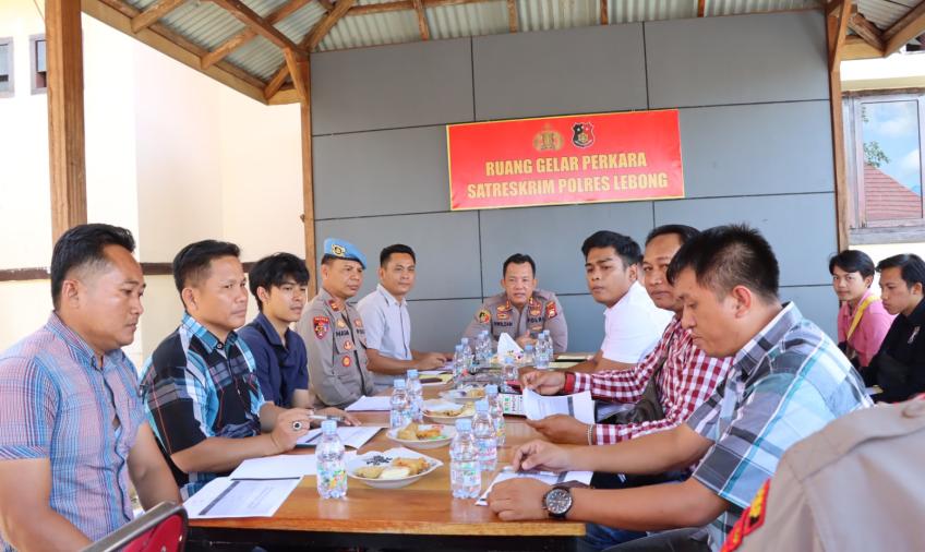 Satreskrim Polres Lebong Gelar Anev Perkara