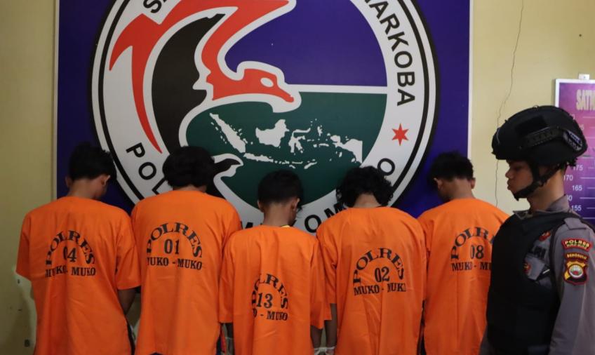 Lima Orang Diamankan 
