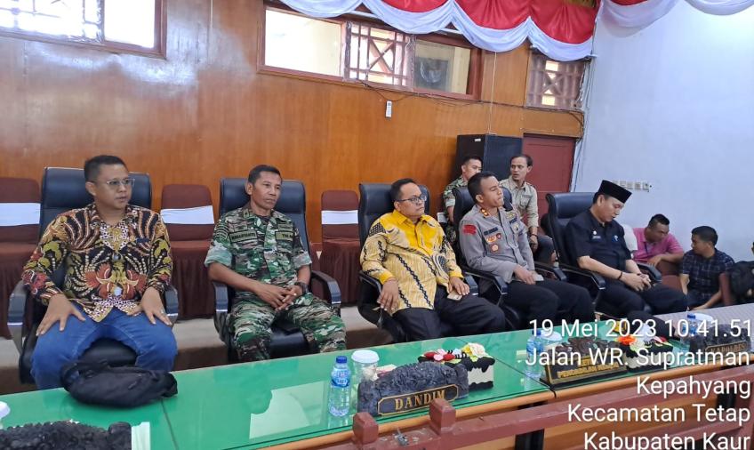 Kapolres Kaur Hadiri Rapat Paripurna DPRD Kaur