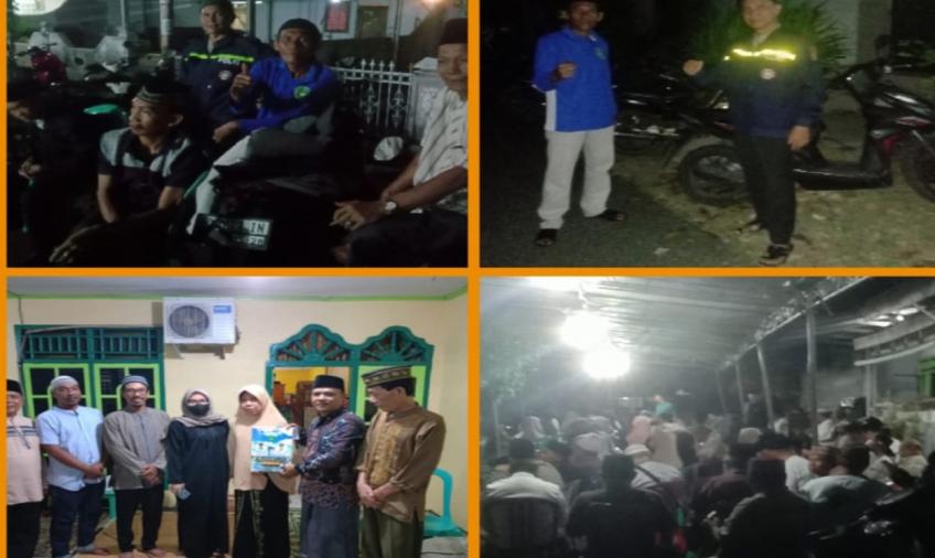 Polsek Gading Cempaka Hadiri Takziah Warga Binaannya