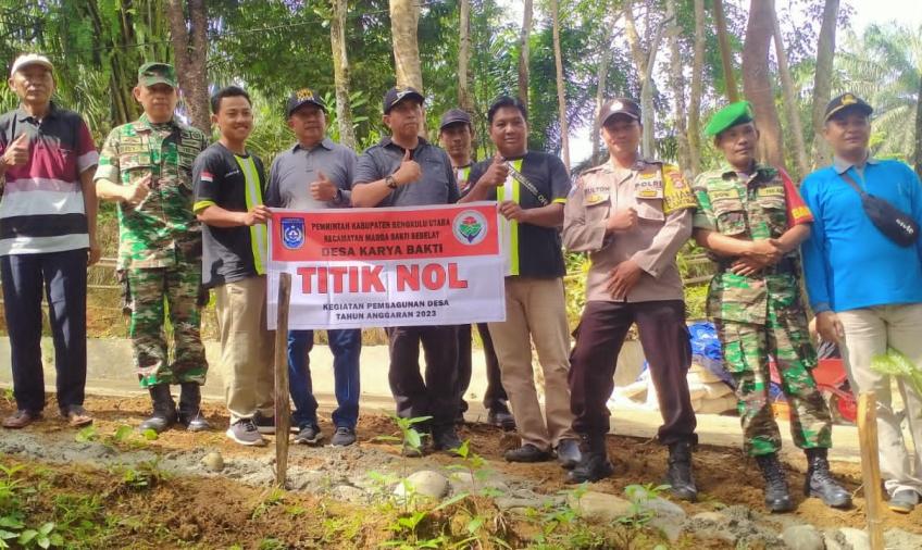 Polisi Putri Hijau Siap Bersinergi Sukseskan Program Pembangunan Fisik Dana Desa TA 2023