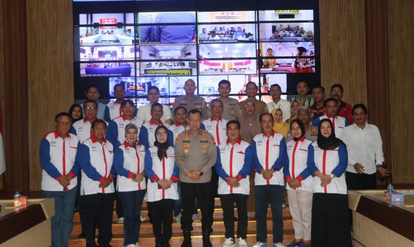 Pimpin Rakor Pengurus PBVSI, Kapolda Bengkulu Akan Selenggarakan Kapolda Cup Tahun Ini