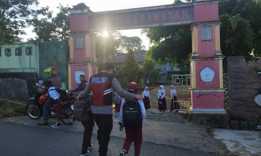 Pengaturan Pagi, Cara Polres Kepahiang Wujudkan Kamseltibcarlantas