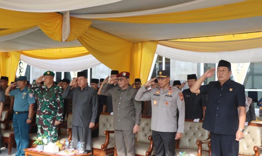 Wakapolda Bengkulu Hadiri Upacara Hari Kebangkitan Nasional Dikantor Gubernur