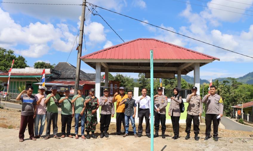 Tim Polres Lebong Laksanakan Penilaian Lomba Satkamling