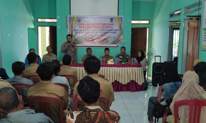 Kapolsek Padang Jaya Hadiri Pelatihan dan Penyuluhan Pertanian Oleh PPL Pertanian