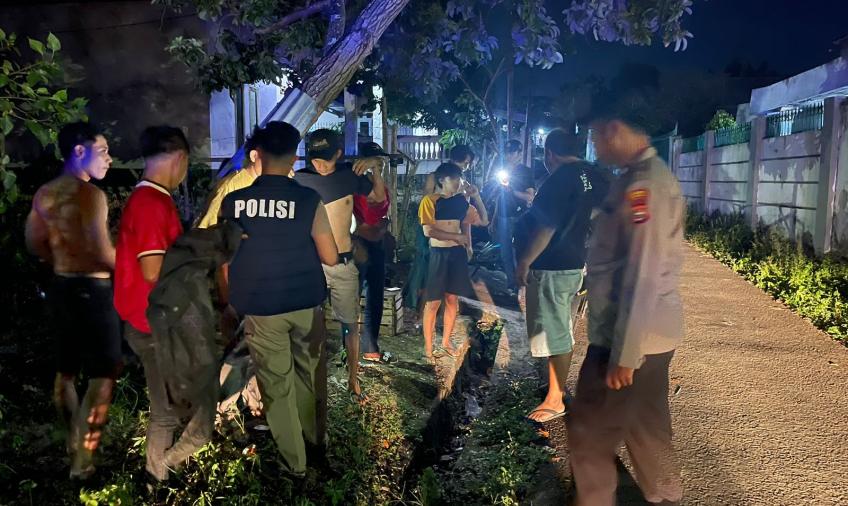 Polisi Respon Cepat Laporan Warga Terkait Anak-Anak Muda Ngumpul Minum Miras