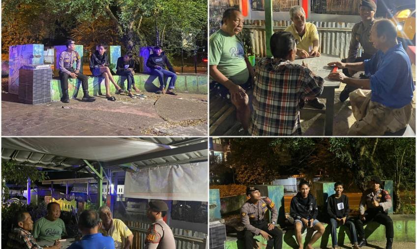 Sat Samapta Polresta Bengkulu Gelar Patroli Malam