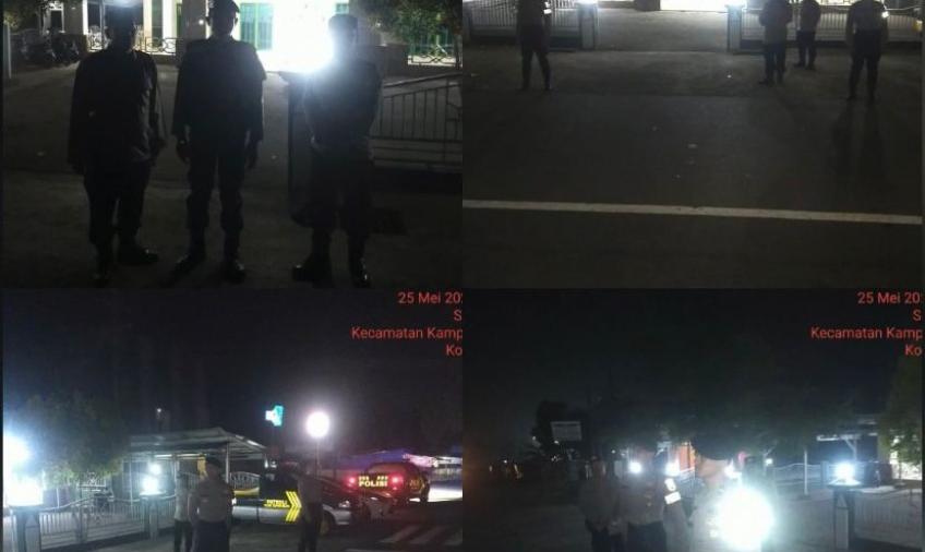Berikan Rasa Aman, Sat Samapta Polresta Bengkulu Gelar Patroli Subuh 