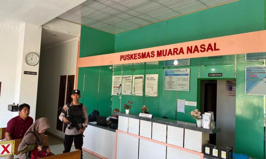Memelihara Situasi Kamtibmas, Polsek Nasal Patroli Rutin dan Patroli Objek Vital 