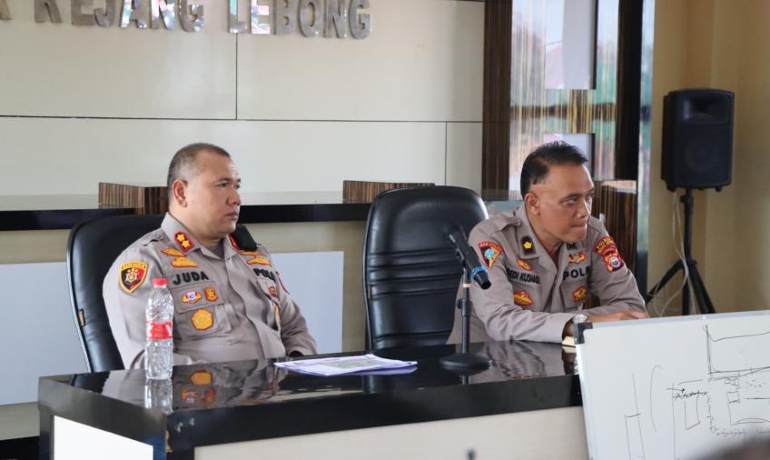 Pengamanan Malam Puncak HUT Kota Curup, Polres Rejang Lebong Siagakan Ratusan Personel Gabungan