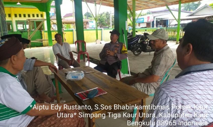 Sambang Kamtibmas, Polsek Maje Sosialisasikan Dumas Presisi  