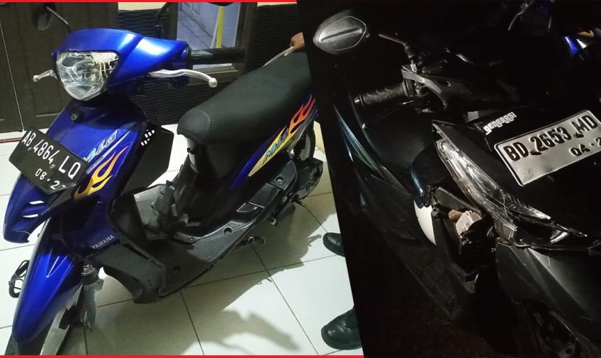 Mio Vs Vario di Bengkulu Selatan, 1 Korban Meninggal Dunia