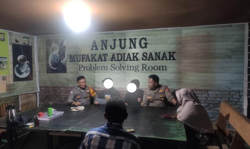 Kasus Penganiayaan, Polsek Kota Manna Gelar Problem Solving